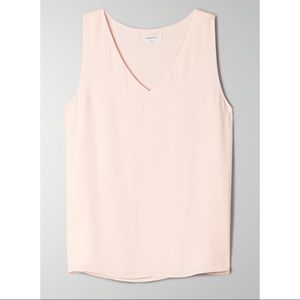 NWT Murphy Long Blouse in Soft Blush Pink color